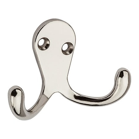 National Hardware 2PK DBL CoatHat Hook N199-232